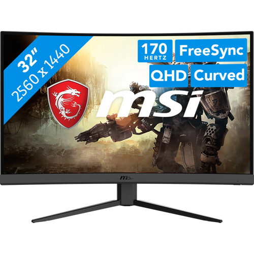 Mit dem MSI Optix G32CQ4DE E2 32 Zoll Monitor ...