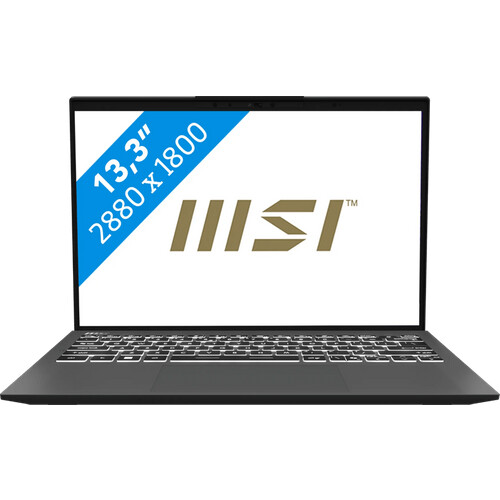 Arbeite mit dem kompakten 13,3 Zoll MSI Prestige ...