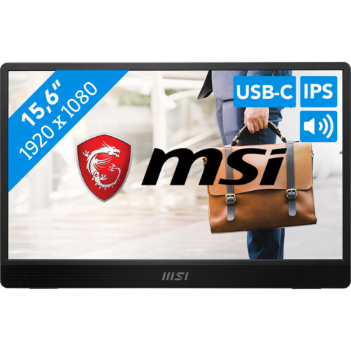 De MSI PRO MP161 E2 is een 15,6 inch full hd ...