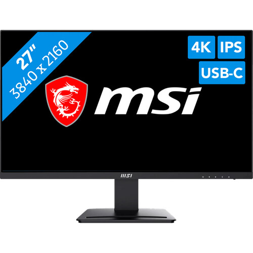 Der MSI PRO MP273UDE Monitor mit 27 Zoll ...