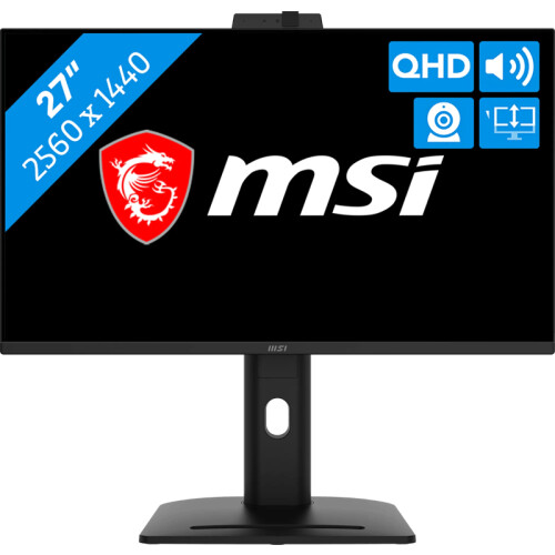 Met de MSI PRO MP275QPDG quad hd 27 inch monitor ...