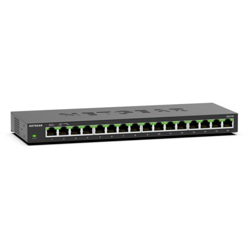 De Netgear GS316 is een krachtige Gigabit Desktop ...
