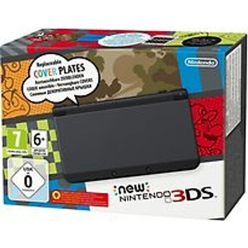 De New Nintendo 3DS in de kleur zwart biedt een ...