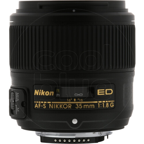 De Nikon AF-S 35mm f/1.8G ED is een medium ...