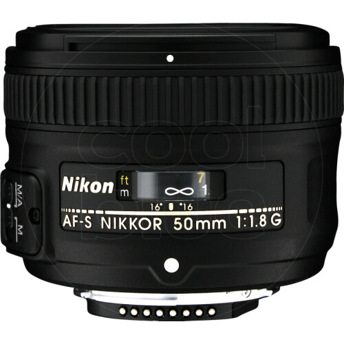 De Nikon AF-S 50mm f/1.8G is een compacte, ...