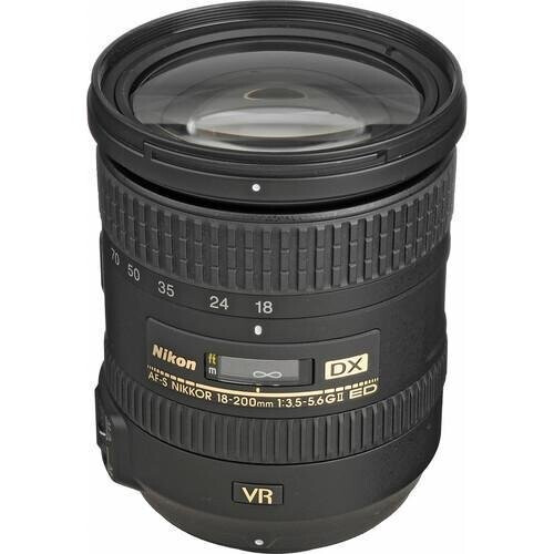 Camera Lense Nikon F 18-200mm f/3.5-5.6 ...