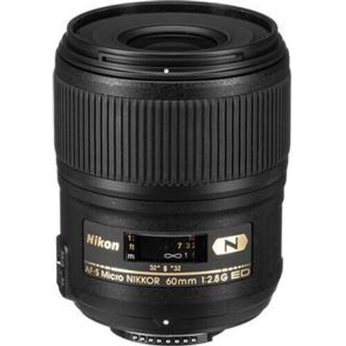 Lens Nikon AF-S Micro Nikkor 60mm F/2.8G ED N ...