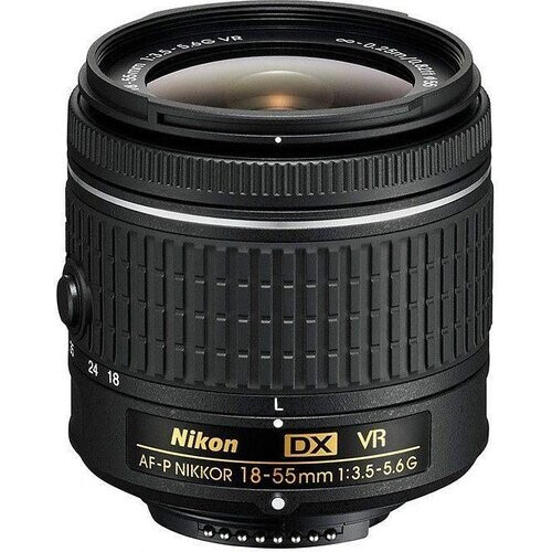 Lens Nikon AF-P 18-55mm f/3.5-5.6G VR - Black ...