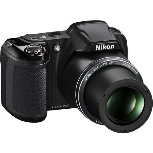 Nikon Coolpix L340 - Negro + Nikon Nikkor Wide ...