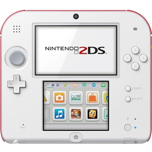 Nintendo 2DS - HDD 0 MB - Weiß/Rot ...