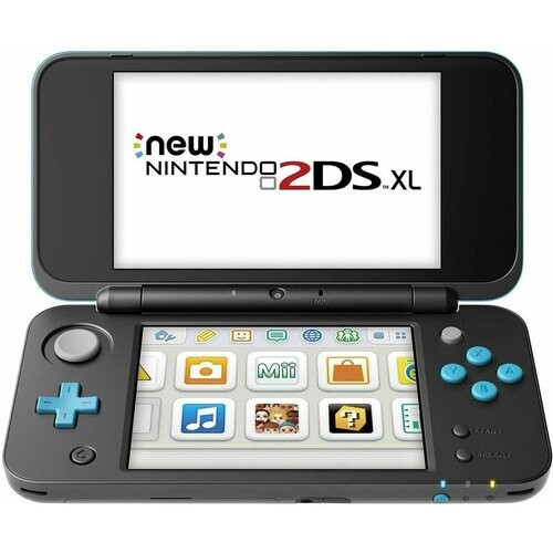 Nintendo 2DS XL 4GB - Black/Blue ...