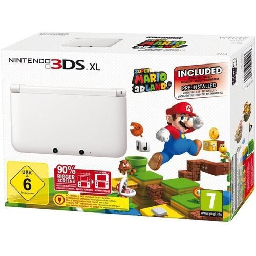 Nintendo 3DS XL - Blanche + jeu Super Mario 3D ...