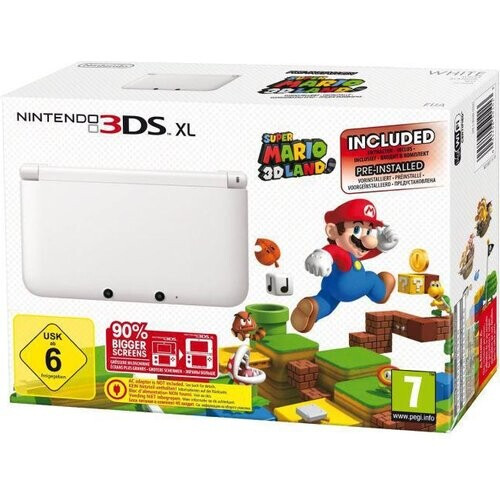 Nintendo 3DS XL - Blanche + jeu Super Mario 3D ...