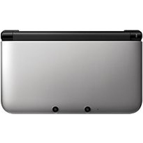 De Nintendo 3DS XL in de kleur zilver zwart is een ...