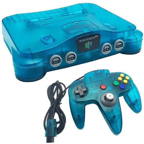 Console Nintendo 64 - Bleu Clair Console retro ...