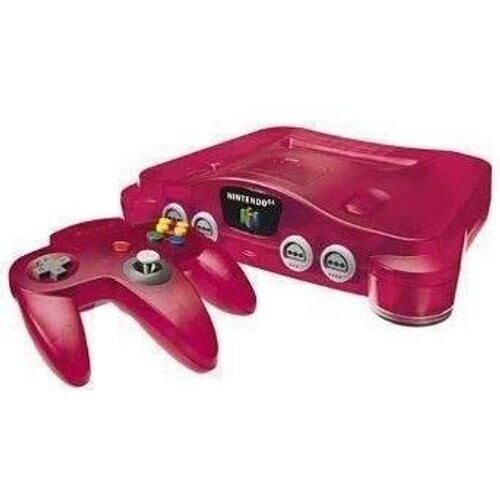 Consola Nintendo 64 Clear red + 1 mando - Rojo ...