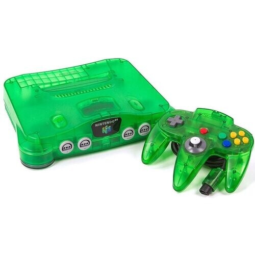 Includes jungle green console, A/V cable, power ...