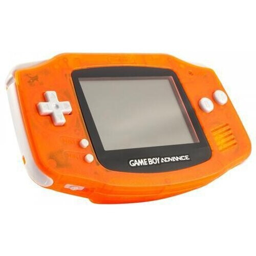 Nintendo Game Boy Advance - Clear Orange ...