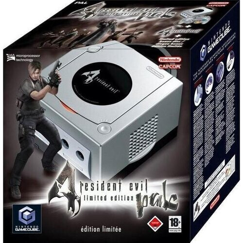 Console Gamecube Edition Resident Evil - Gris + ...