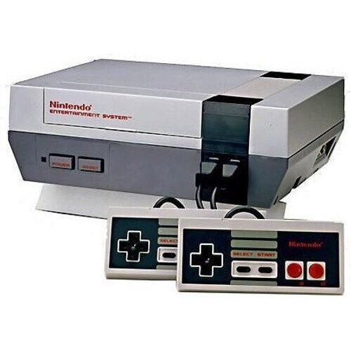 Original Nintendo NES Console - White / Gray + ...