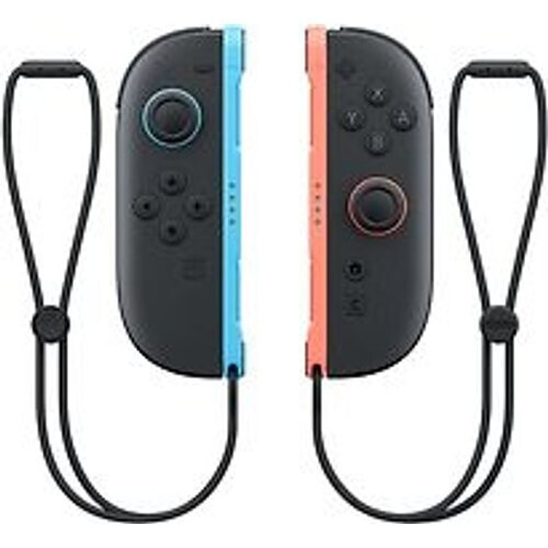 Switch Neon Purple Joy-Con (L) and Neon Orange ...