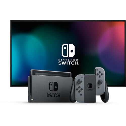 Die Nintendo Switch 2019 Edition grau vereint ...