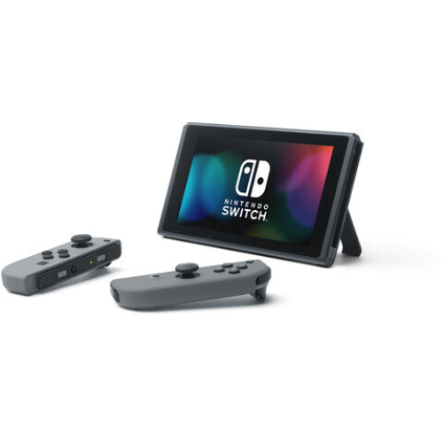 Die Nintendo Switch Konsole 2019 grau schwarz ...