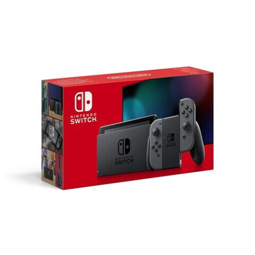 Die Nintendo Switch Konsole - Grau (2019 Edition) ...