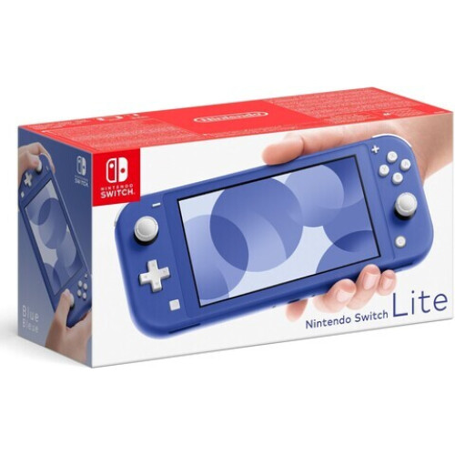 Die Nintendo Switch Lite blau vereint Gaming und ...