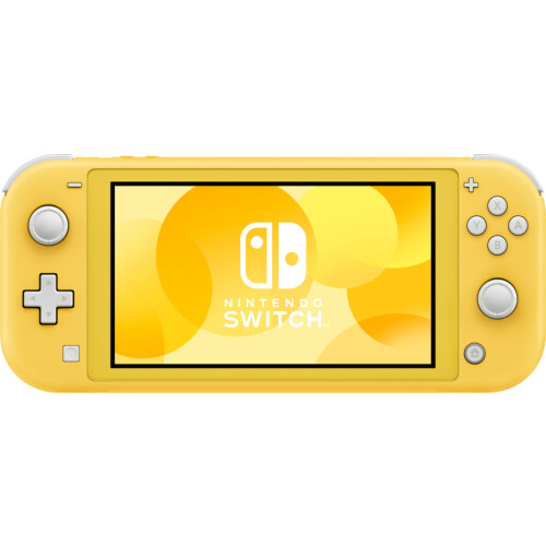 Spiele auf der gelben Nintendo Switch Lite auf ...