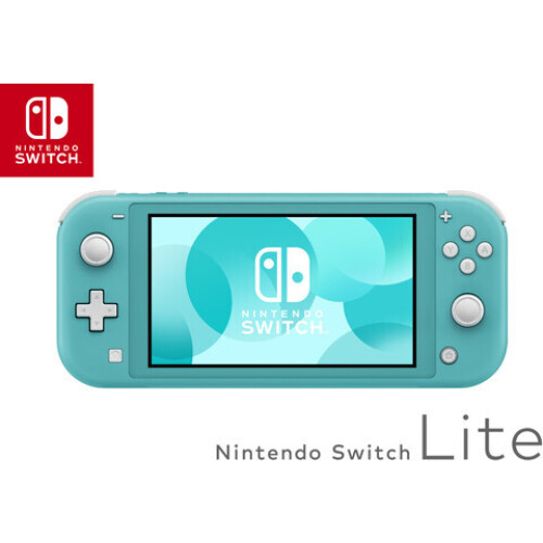 Die Nintendo Switch Lite türkis-blau vereint ...