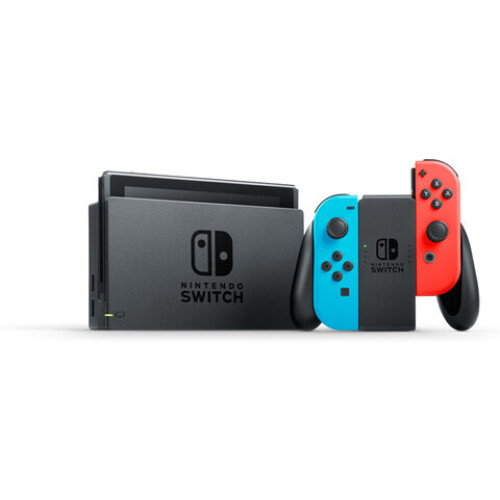 Die Nintendo Switch Neon-Rot/Neon-Blau 2019 ...