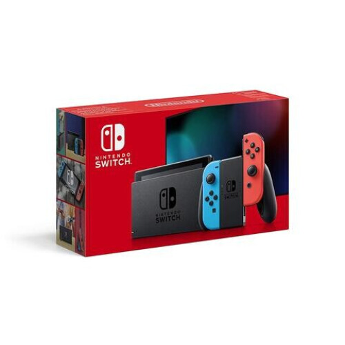 Die Nintendo Switch Neon-Rot/Neon-Blau 2019 ...
