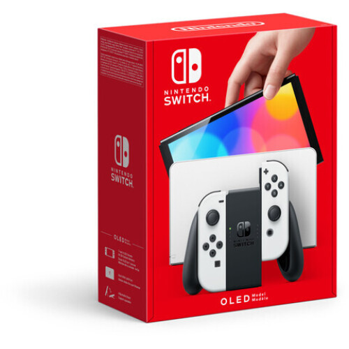 Die Nintendo Switch OLED 64GB weiß vereint Gaming ...
