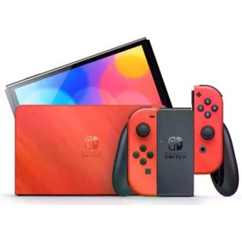 Nintendo Switch OLED-Modell mario edition rojo - ...