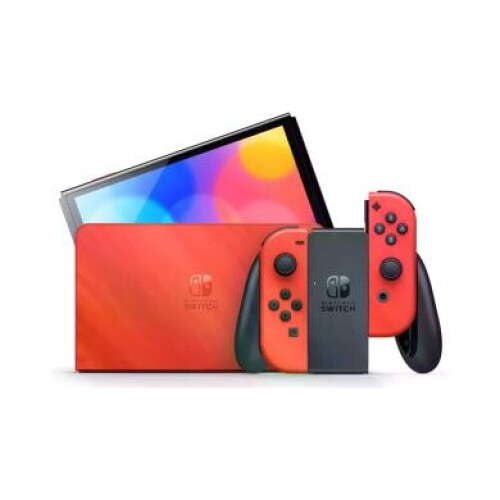 Nintendo Switch OLED-Modell mario edition rouge - ...