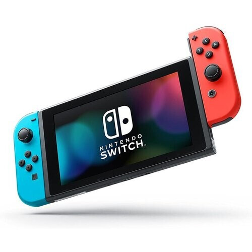 Nintendo Switch - HDD 32 GB - Rojo/Azul + Ring Con ...