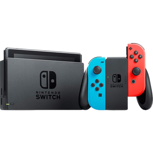 Mit der Nintendo Switch Rot/Blau spielst du deine ...