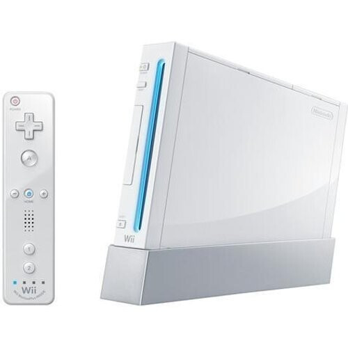 console wii + 2 manette + 5 jeux ...