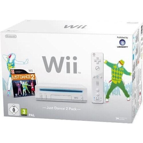 Console Nintendo Wii + Pack Just Dance 2 - Blanc ...