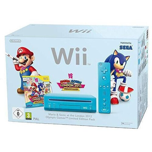 Nintendo Wii - HDD 0 MB - Blue ...