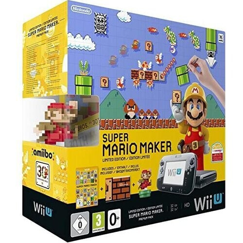 Consola Nintendo Wii U Premium 32 GB - NegroJuego ...