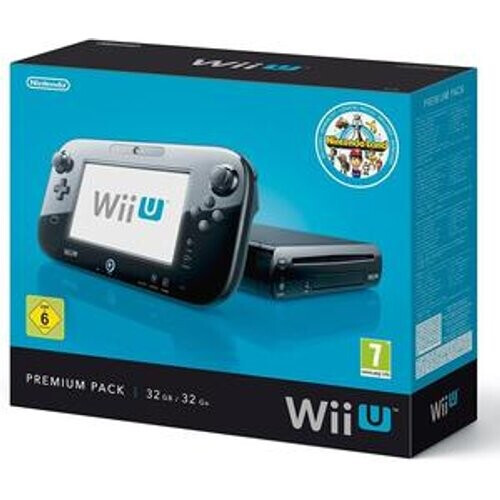 Consola Nintendo Wii U WUP-101 Negro + Mando/Wii ...
