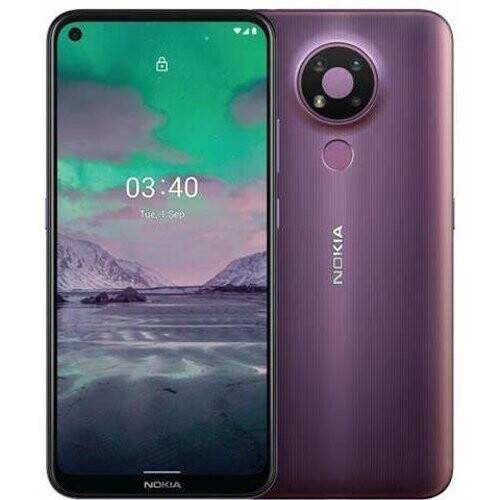 Nokia 3.4 32 GB (Dual Sim) - Dusk Purple - ...