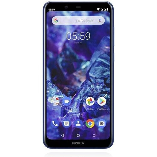 Nokia 5.1 Plus 32 Go Double Sim - Bleu - ...