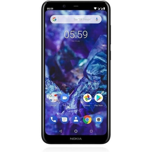 Nokia 5.1 Plus 32 Go Dual Sim - Noir - Débloqué ...