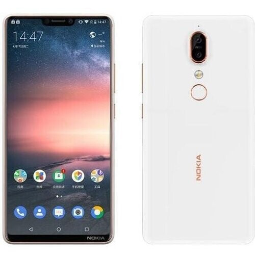 Nokia 6 - 64 GB - 4GB - White - Unlocked ...