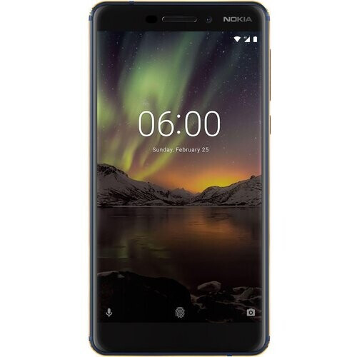 Nokia 6.1 32 Go Dual Sim - Bleu/Or - Débloqué ...