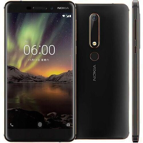 Nokia 6.1 32 Go Dual Sim - Noir - Débloqué ...