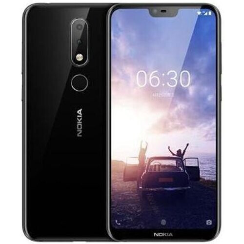 Nokia 6.1 Plus 32 Go - Noir - Débloqué ...